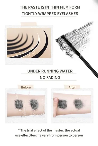 Máscara Impermeable Que Voluminiza Y Alarga Las Pestañas Riz 3ml Honey Whisper Mascara