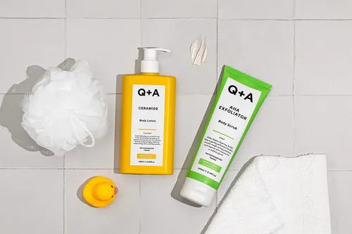 Exfoliante Corporal Q+a Aha Con Ácido Láctico Y Ácido Glicól