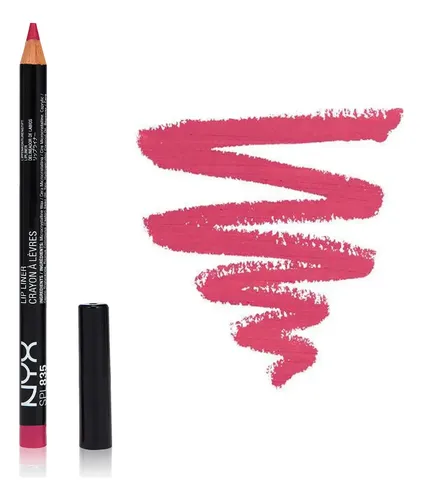 Delineador De Labios Nyx Professional Make Up Tono Pinky Lápiz Labial Spl835 Pinky