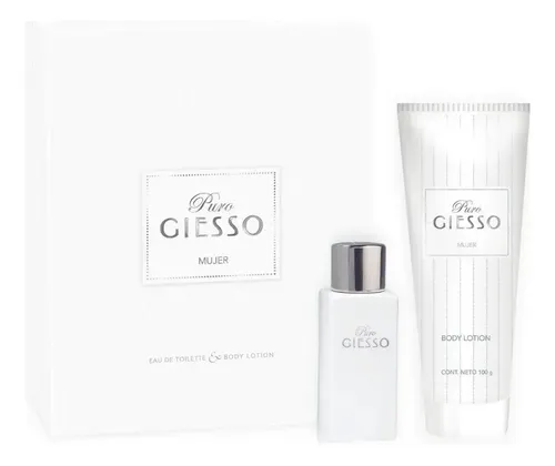 Giesso Puro Set Perfume Mujer 19ml + Body Lotion 100g Fragancia
