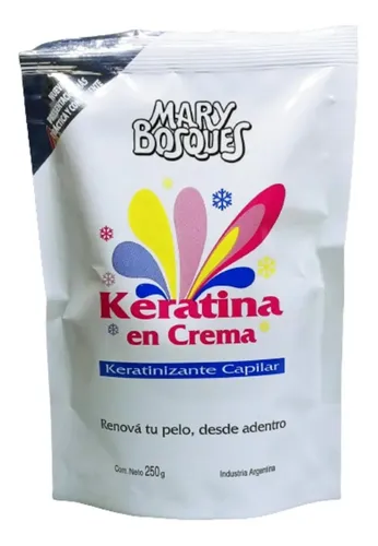 Doypack Baño De Crema Keratina En Crema X250g – Mary Bosques