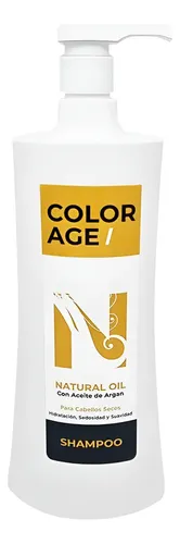 Shampoo Color Age Natural Oil Argán X1000ml