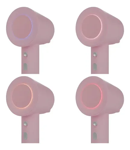 Secador Portatil Peabody 1600w Spdc02p C/accesorios Rosa