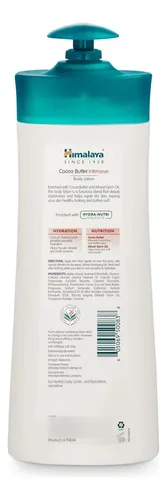 Loción Corporal Intensiva De Manteca De Cacao Himalaya, Paquete D
