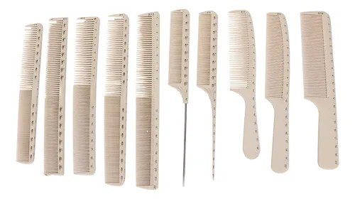 ` Peine Para Cortar Pelo, 10 Unidades, Peluquero U