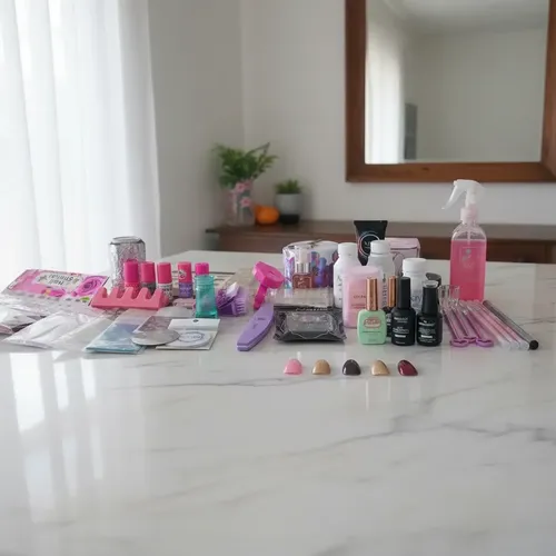 Kit Completo Uñas Esculpidas Acrílicas Manicuría Profesional