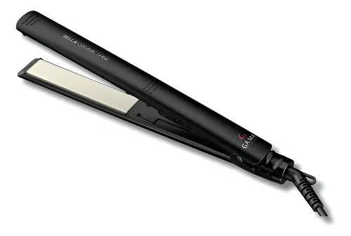 Gama Planchita De Pelo Ultra Slim Gama  Ceramic Shine Ion Negro