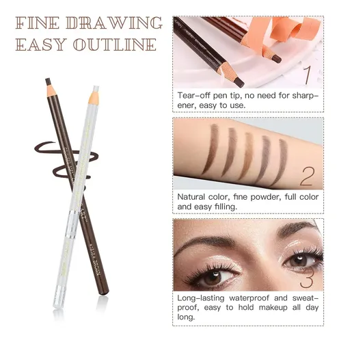 Juego De Bolígrafos Para Cejas Kit Microblading Maquillaje