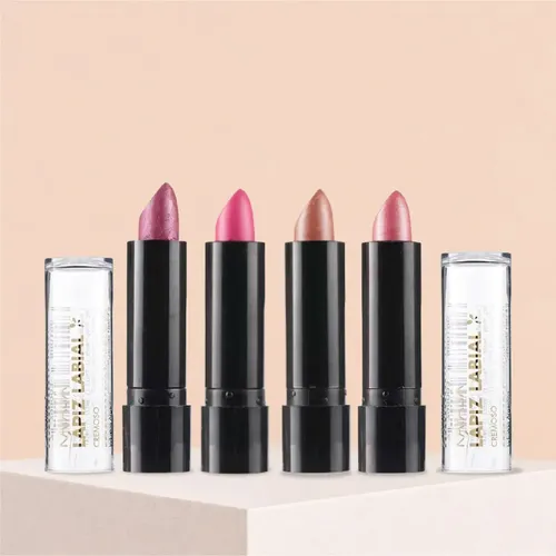 Lápiz Labial Perlado Katalia Color 61- Rosa Con Brillos