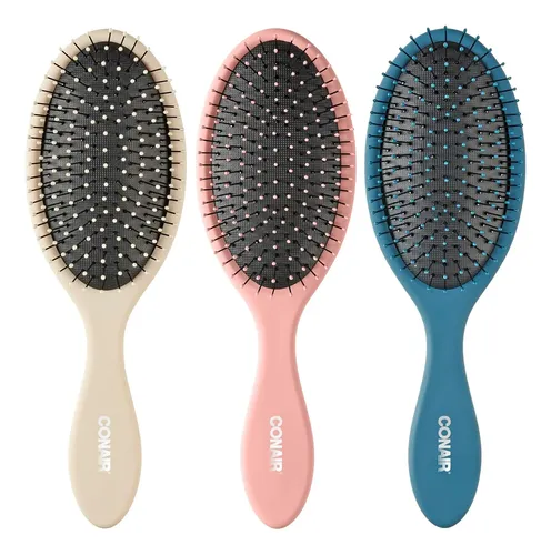 Set 3 Cepillos Desenredantes Conair Para Todo Tipo De Cabell