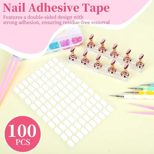 Kit Profesional De Uñas 25 Piezas Con Pinceles Y Accesorios