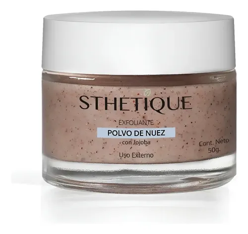 Sthetique Scrub Exfoliante Con Polvo De Nuez Y Jojoba