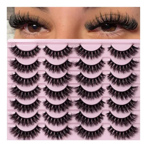 Pestañas Postizas Wikbik 8d Cat Eye C6-volume
