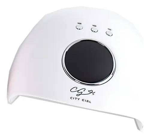 Cabina Secador Uñas LED UV 36W City Girl Compacto Blanco USB