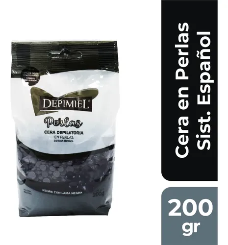 Cera En Perlas Depimiel Negra 200 Gr