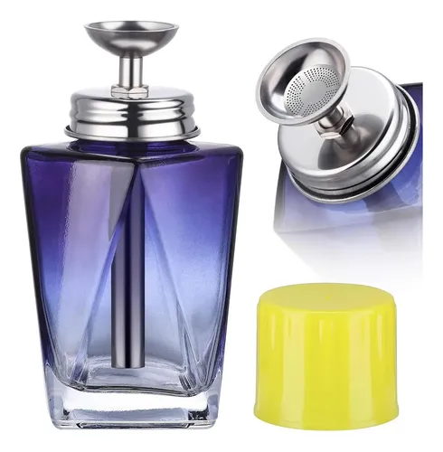 Dispensador De Quitaesmalte Noverlife 120ml Vidrio Azul