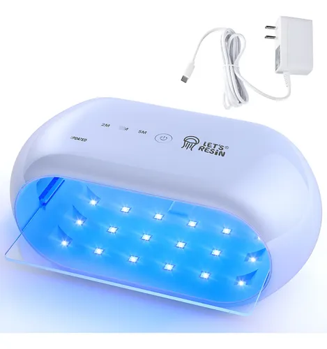 Luz Uv Avanzada Para Curado De Resina Y Moldes 36 Leds