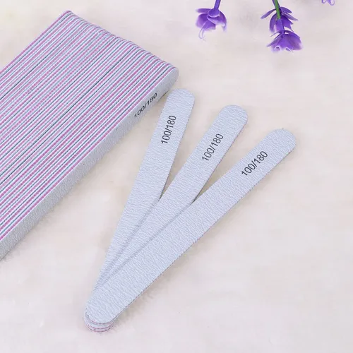 25 Unidades De Lima De Uñas Con Doble Esmerilado, Barra Puli