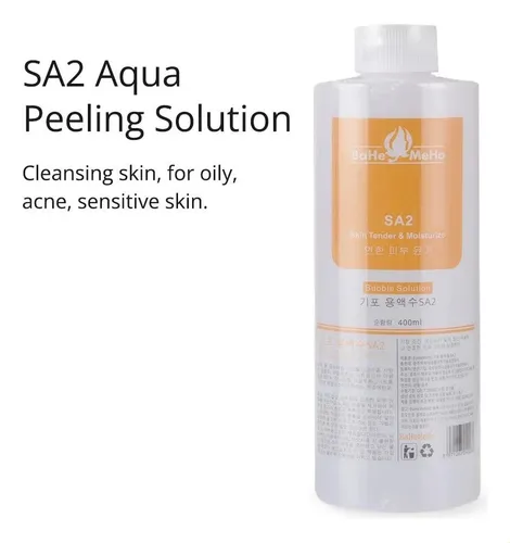 Solución Exfoliante Aqua Peeling 400 Ml Con 3 Dermoabrasión