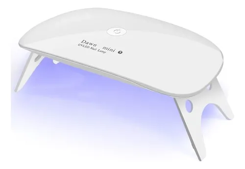Lámpara Uv Led Para Uñas Portátil 6w Blanca