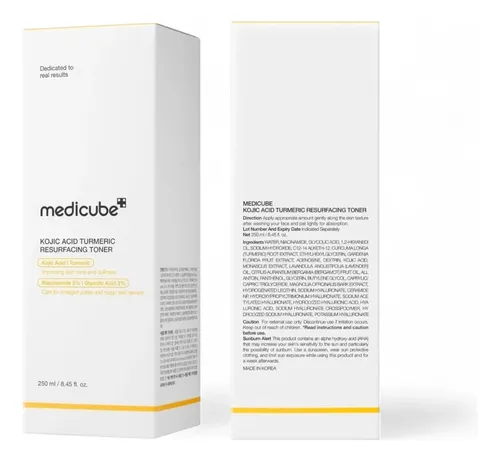 Tónico Facial Coreano Medicube Ácido Kójico Y Cúrcuma 250ml