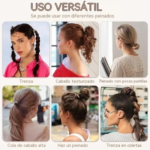 Set 100 Piezas Accesorios De Cabello Cómodos Y Duraderos