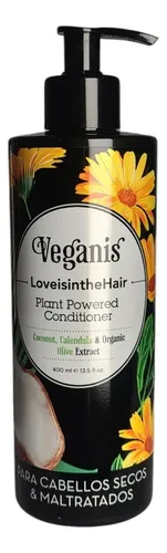 Acondicionador Plant Powered Reparador Coco 400ml Veganis