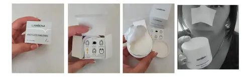 Lanbena Removedor De Puntos Negros 30g + 60 Pzs Papel