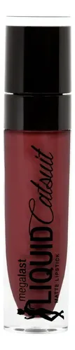 Labial Líquido Wet N Wild Megalast Catsuit Mate Bordó