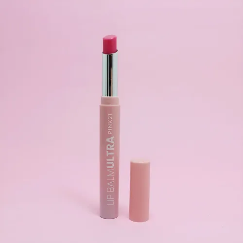 Bálsamo Labial Rosa Ultra Hidratante Pink 21 en Barra