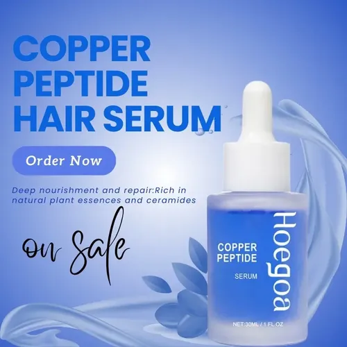 Péptido De Cobre Para Dar Densidad Sérica Al Cabello Y Nutri