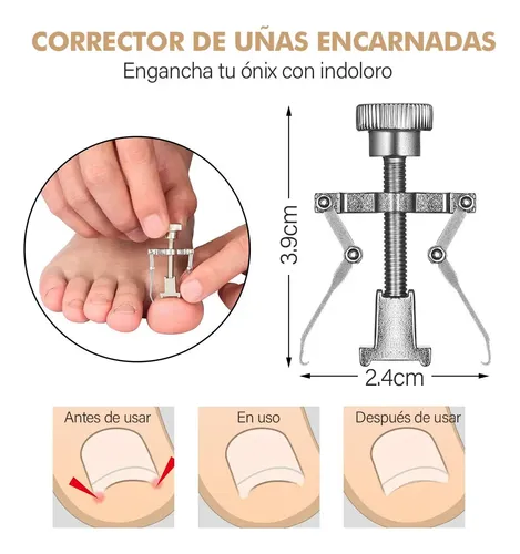 Juego De Herramientas For Uñas Encarnadas, Cortaúñas Syey