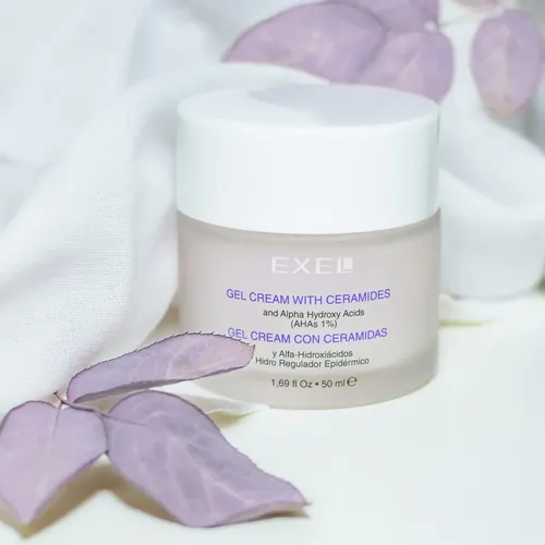 Gel Cream Con Ceramidas Y Ahas Hidro Reguladora Exel Momento de aplicación Día/Noche Tipo de piel Todo tipo