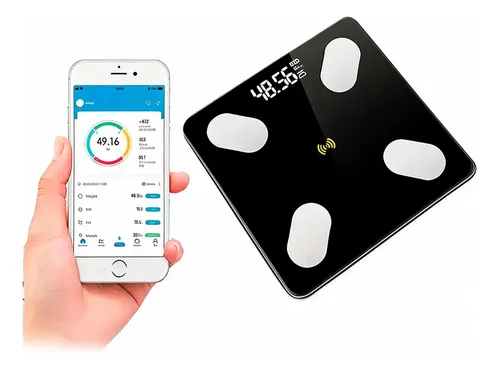 Balanza Digital De Bano Para Personas Dakota 180kg Bluetooth