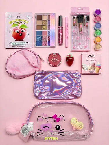 Maquillaje Juvenil Completo Neceser Súper Lleno!