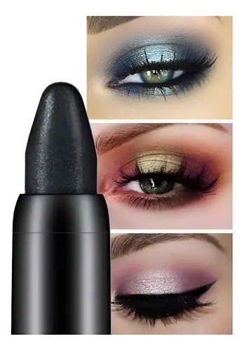 Crayon Para Ojos Color Negro Intenso P/delineador Y Sombra