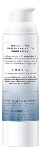 Eucerin Face Crema De Noche Hidratación Inmersiva 71g Tipo De Piel Todo Tipo De Piel