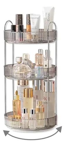 Organizador De Maquillaje Giratorio De 360°,