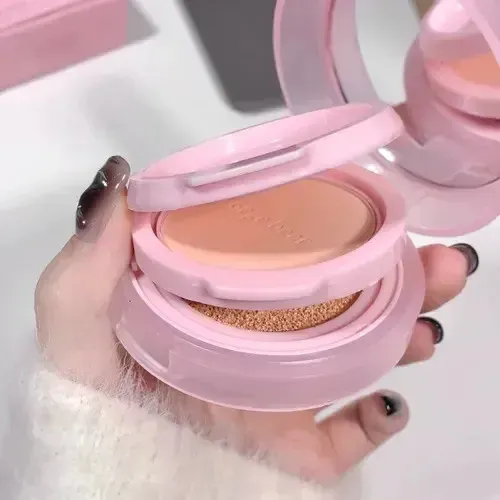 Gege Bear Base Maquillaje Y Polvo Compacto Air Cushion Tono 01