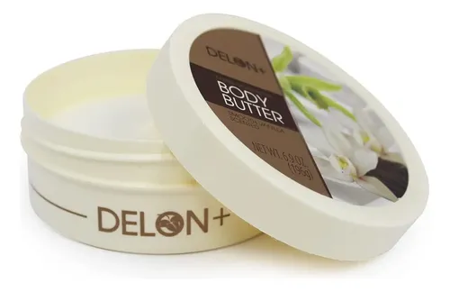 Manteca Corporal Delon Intense Hidratante Suave Vainilla 4x