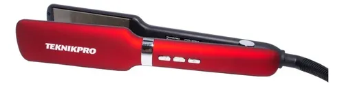 Teknikpro Red Passion Planchita Peluquería Pelo Húmedo Seco