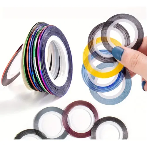 Pegatinas Adhesivas Para Uñas De Colores Para Bricolaje