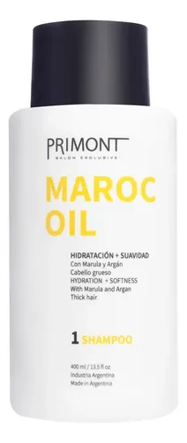 Primont Maroc Oil Shampoo Aceite Argan Pelo Seco 350ml Local