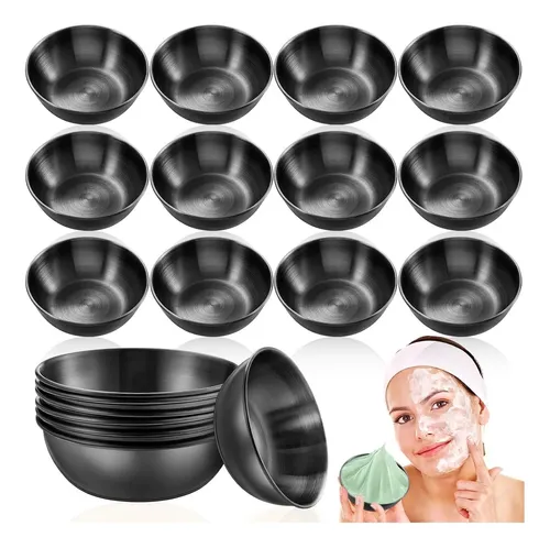 Juego De 12 Tazones Mezcladores Para Mascarillas Facial