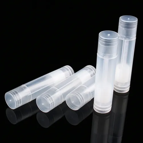 Lote De Tubos De Brillo Labial, 100 Unidades, 5 Ml, Transpar