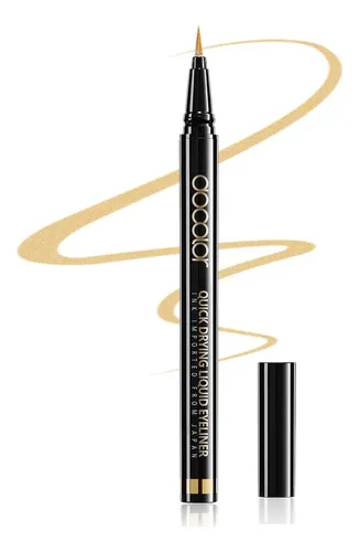 Docolor Liner Líquido Dorado Resistente Al Agua