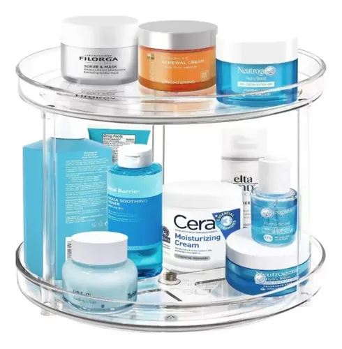 Organizador Maquillaje Gira 360* Acrílico Bijouterie