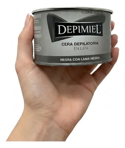 Cera Depilatoria En Lata Lama Negra Depimiel 200g
