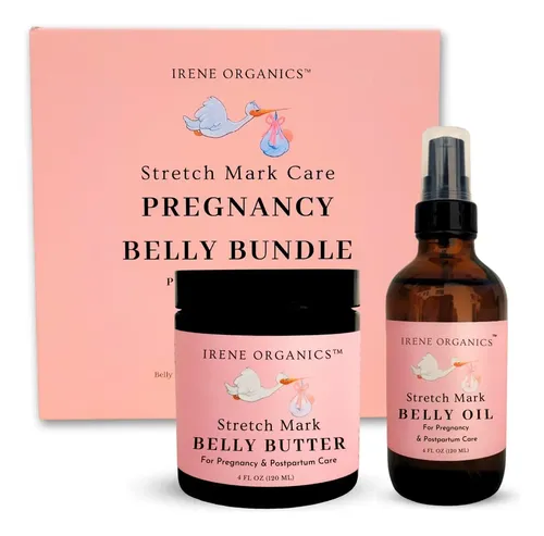 Pack Para El Vientre Irene Organics Manteca Y Aceite Orgánic