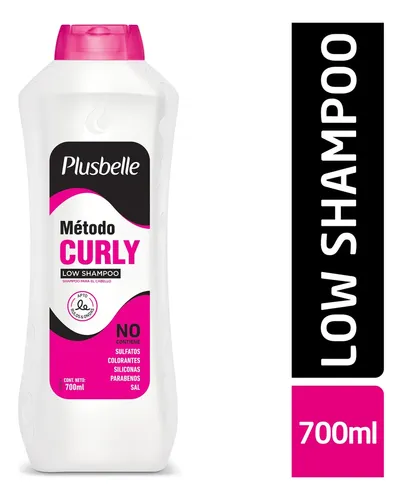 Shampoo Low Poo Plusbelle Metodo Curly 700ml